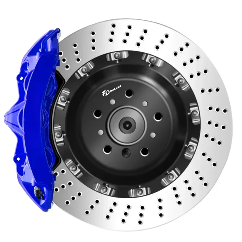 Perform Oversized Brake System Upgrade Kits Sport Car Brake Rotor Drilled and Slotted Auto parts Brake Disc