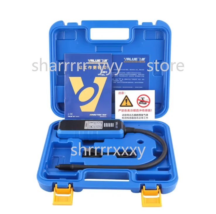 Detector de Fugas de Refrigerante VML-1 / VML-2 para R410a R32, Detector Digital de Gas Halógeno para Aire Acondicionado y Refrigerador Portátil