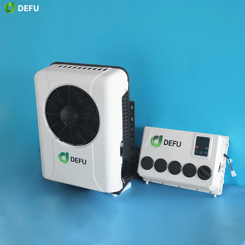 سبليت برودة فان الكهربائية 12 فولت المقصورة التبريد APU 24 فولت شاحنة وقوف السيارات 12 فولت مكيف الهواء لمقصورة الشاحنات