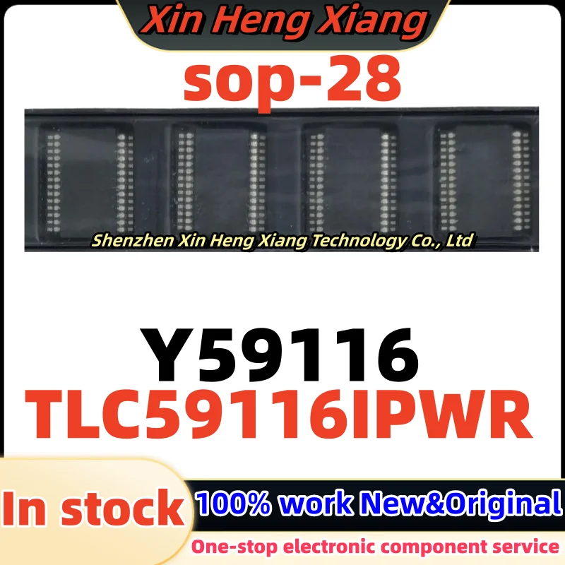 

(10-100pcs)TLC59116IPWR TLC59116 Y59116 sop-28