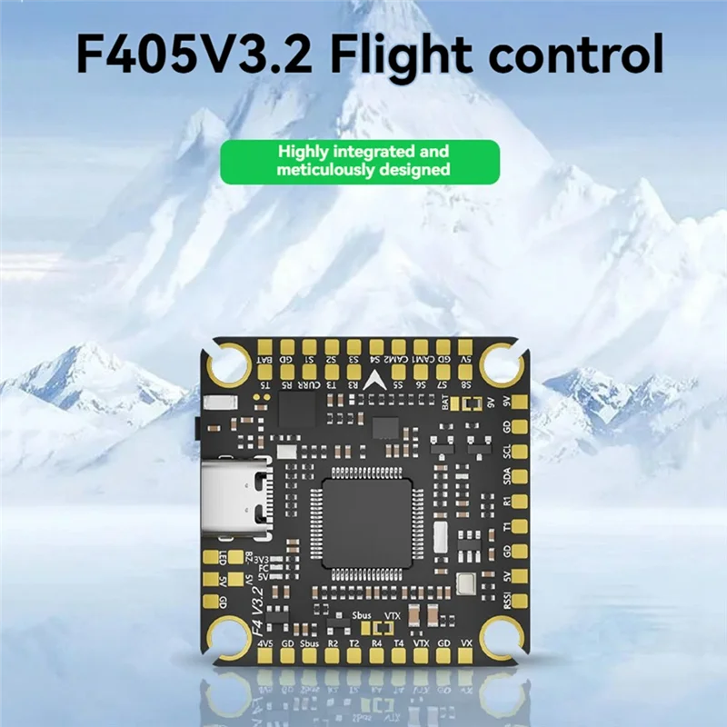 AT82-F405 V3.2 وحدة تحكم في الطيران FC ICM42688P بلوتوث اللاسلكية المعلمة ضبط ل FPV ل RC حرة الطائرة بدون طيار لتقوم بها بنفسك أجزاء