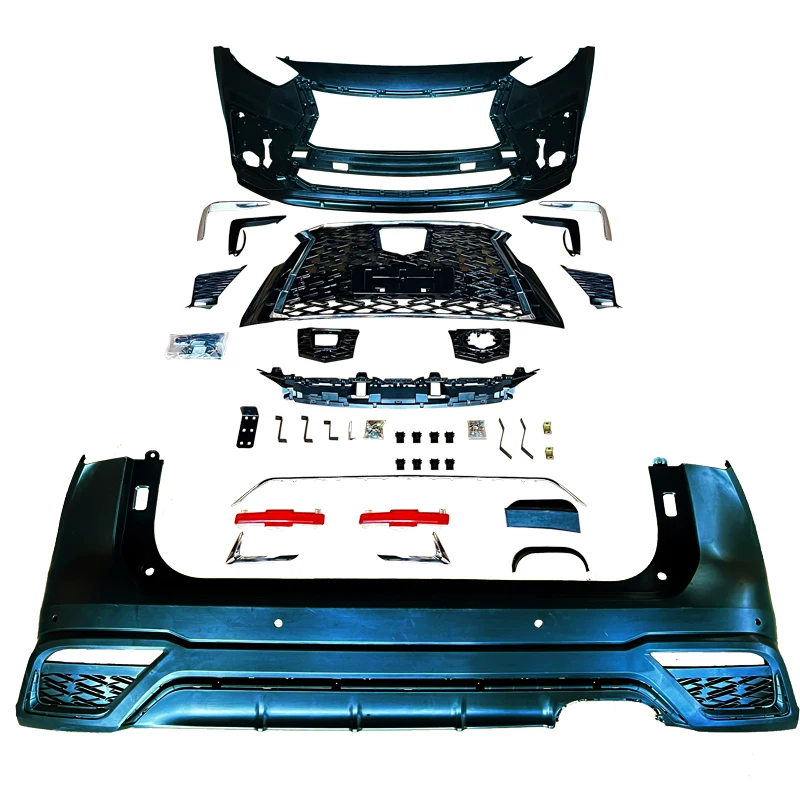 for highlander 2022 New Arrival Auto Parts Upgrade Front Rear Bumper Body Kits Fit