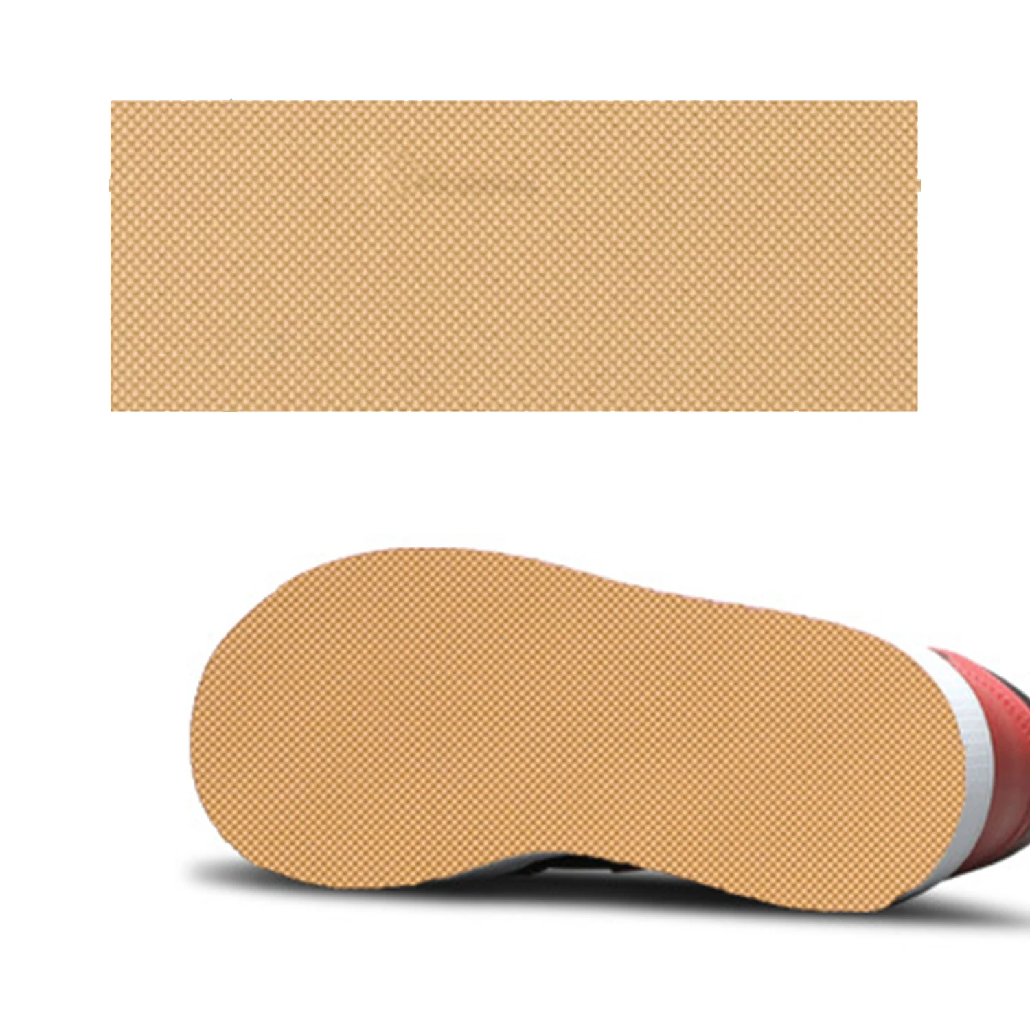 Brown Black Rubber Sole Stickers Wear-Resistant Full Shoe Sole Anti-slip Insoles Scalable Comfortable Shoe Rubber Patch