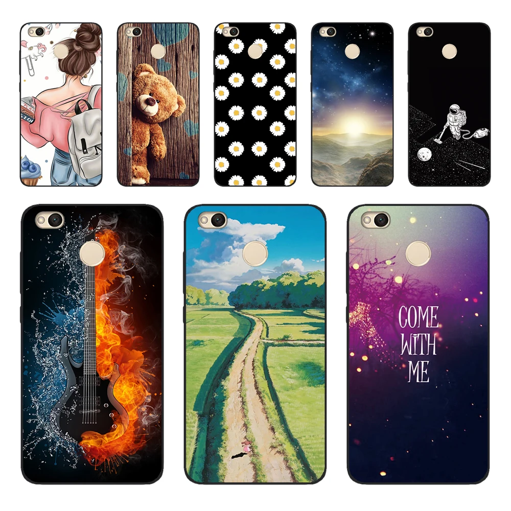 For Xiaomi Redmi 4X Case 4 X Tpu Cover Silicone Back Case For xiaomi Redmi 4X Pro Redmi4X X4 Case For Xiaomi Redmi 4X Phone Case