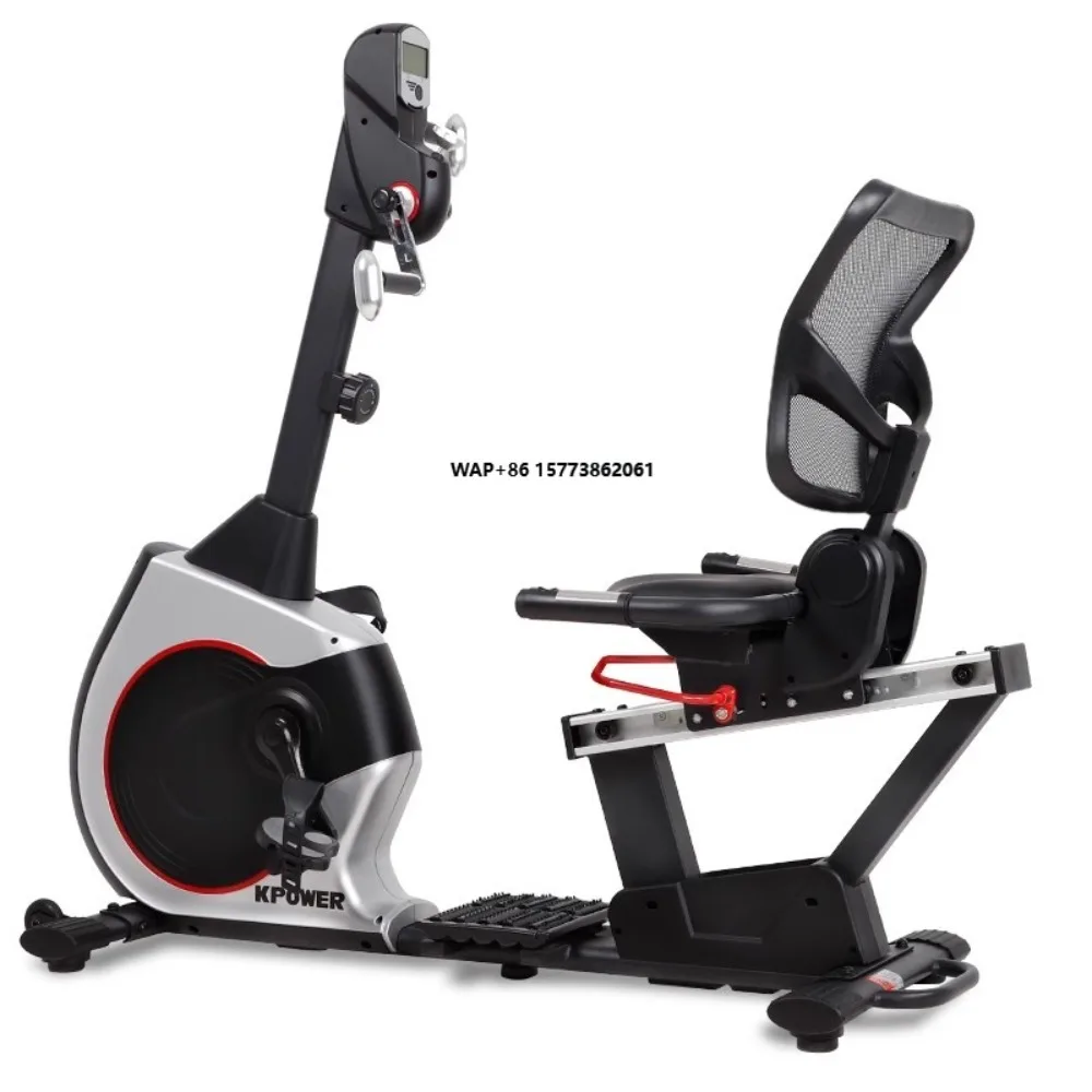 Commercial Indoor Exercise Bike Belt Drive Magnetic Resistance LCD Display Steel Material Adjustable Seat 240kg