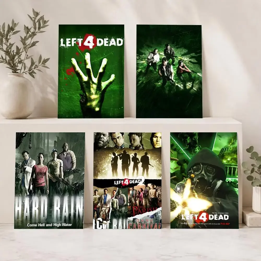 Thrilling Videogame L-Left 4 Dead Poster Current Style Home Wall Art & Sleek Living Space Accents