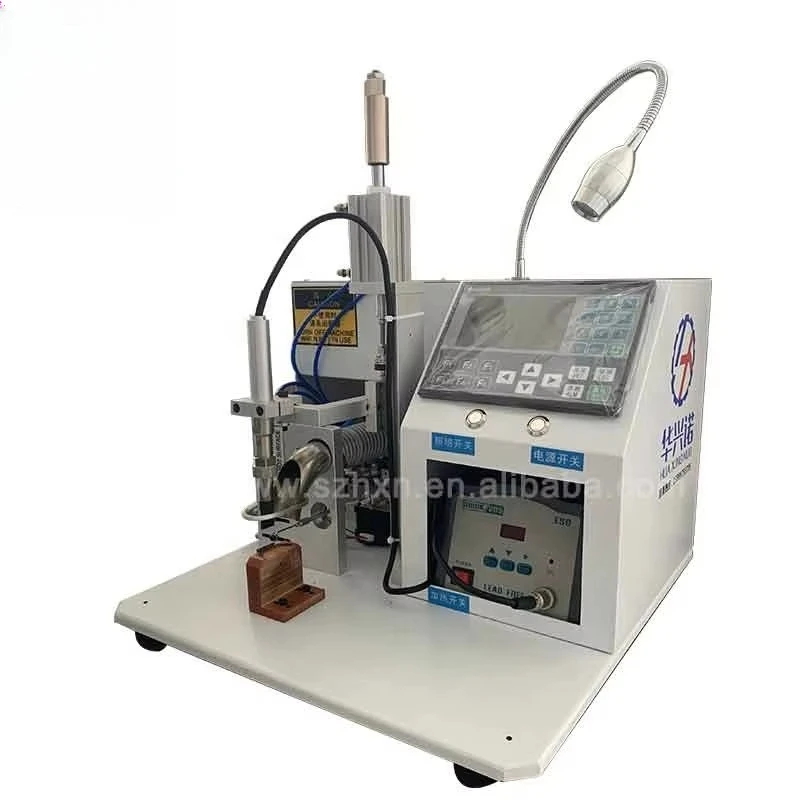 Semi Automatic Soldering Machine Electric Type PCB Board Tin Welding USB Data Cable Plug Socket Head Spot Soldering Machine