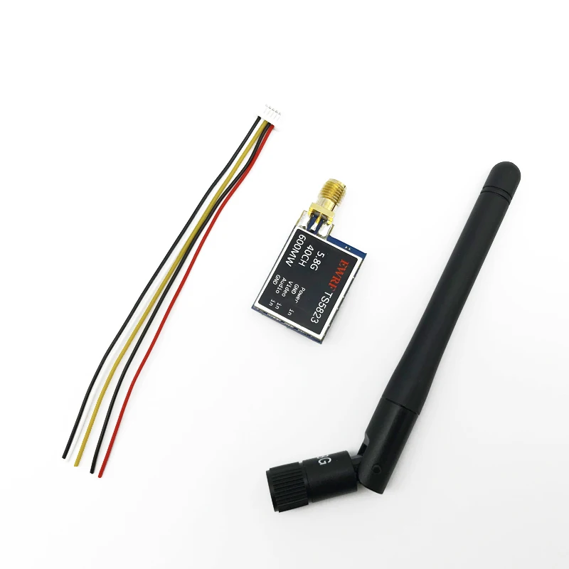 EWRF-módulo transmisor inalámbrico de vídeo TS5823, 200mW/600mW, 5,8 GHz, VTX, para cuadricóptero RC FPV, pieza de Dron