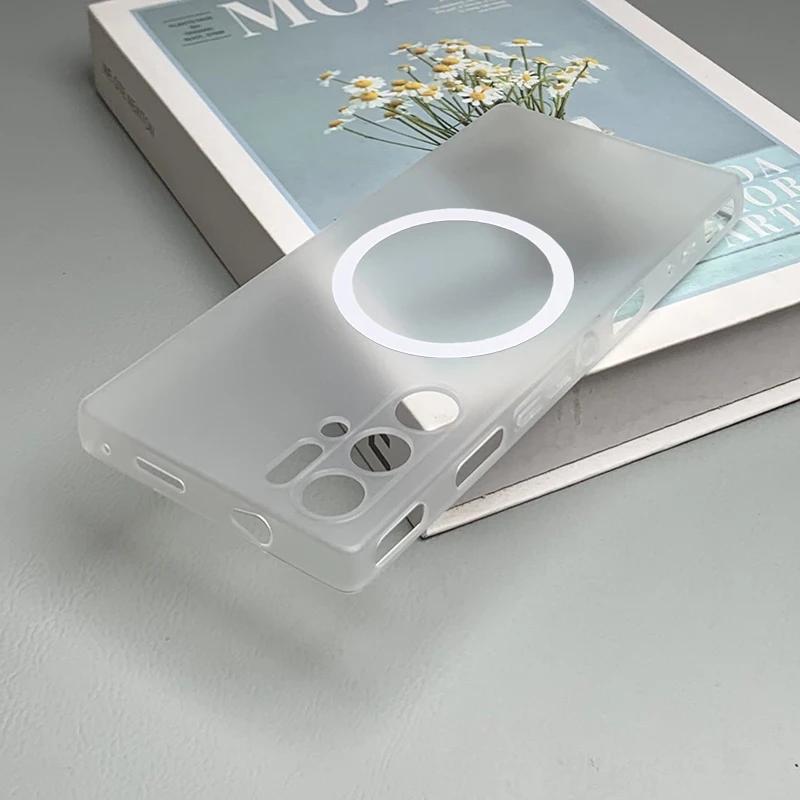 لهاتف ZTE Nubia Red Magic 10 9 S Pro Plus غطاء خلفي مغناطيسي من السيليكون الفاخر لهاتف RedMagic 10 Pro + ممتص للصدمات Funda #3