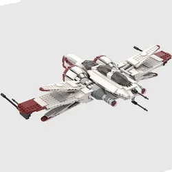 MOC ARC-170 gwiezdny myśliwiec zmontowany MOC V-Wing samolot rozpoznawczy super samolot gwiazda myśliwiec zmontowany blok prezent zabawka