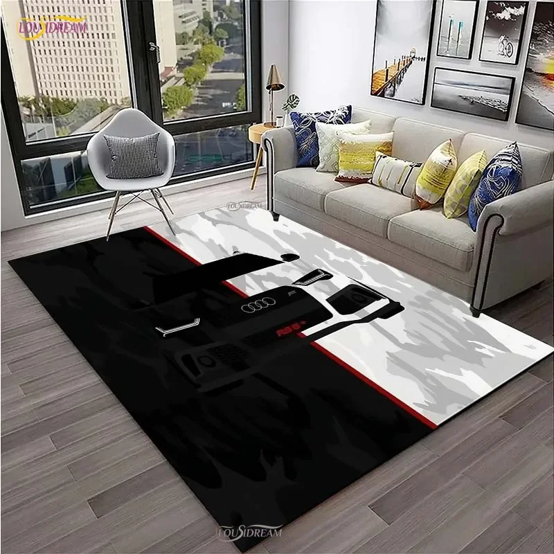 Fashion Car Big Carpet for Living Room Bedroom Table decor Area Rusg Kitchen Door Kid Un-slip Floor Mats Alfombra Birthday gift