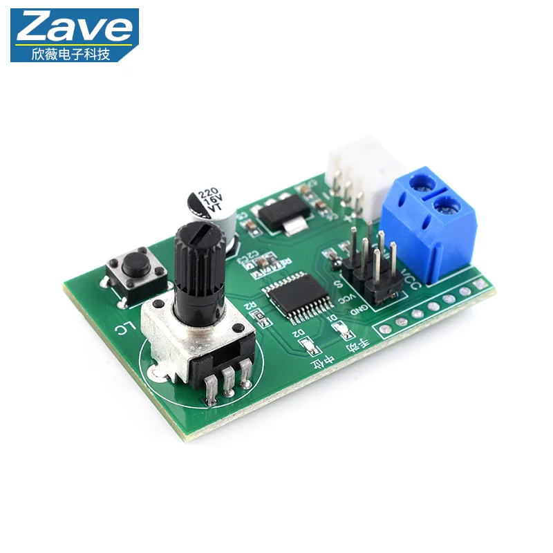 Dual-Channel Servo Knob Serial Control Board, Digital Servo Tester & Centering Tool for MG995/SG90