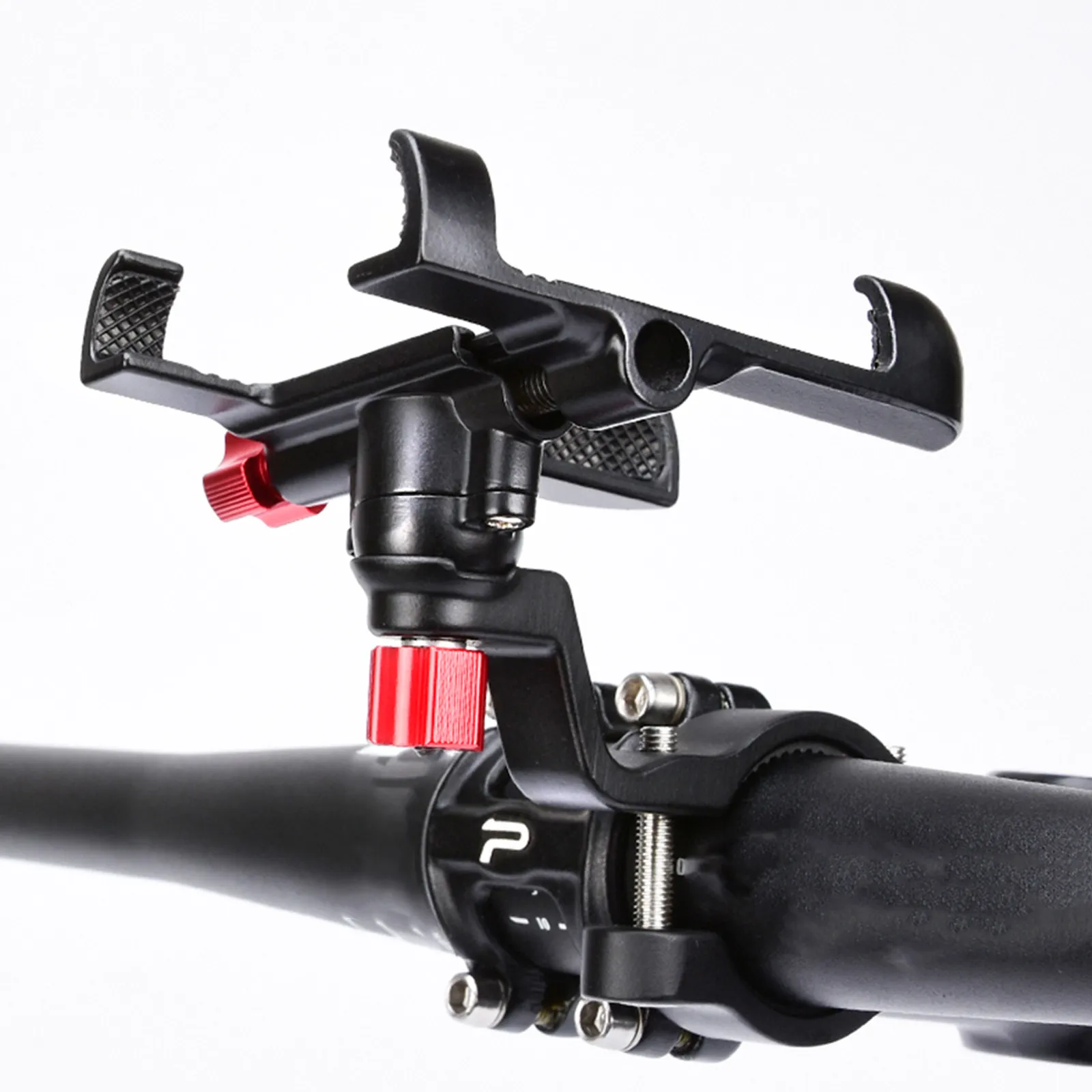 

Mobile Phone Bracket Universal Adjustable Bike Phone Stand for Mountain Bicycle Motorcycle 360 Degree Secure Rotation Durable