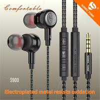 SOMIC TONE 3.5mm In-ear Wired Earphones Universal Mobile Headset with Mic Bass HiFi Earbuds Headphone for Computer Laptop Phone