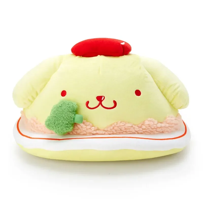 Sanrio Cinnamoroll Pompom Purin Pochacco Rice Ball Cartoon Plush Toy Anime Plushie Pillow Toy Brithday Christmas Gifts
