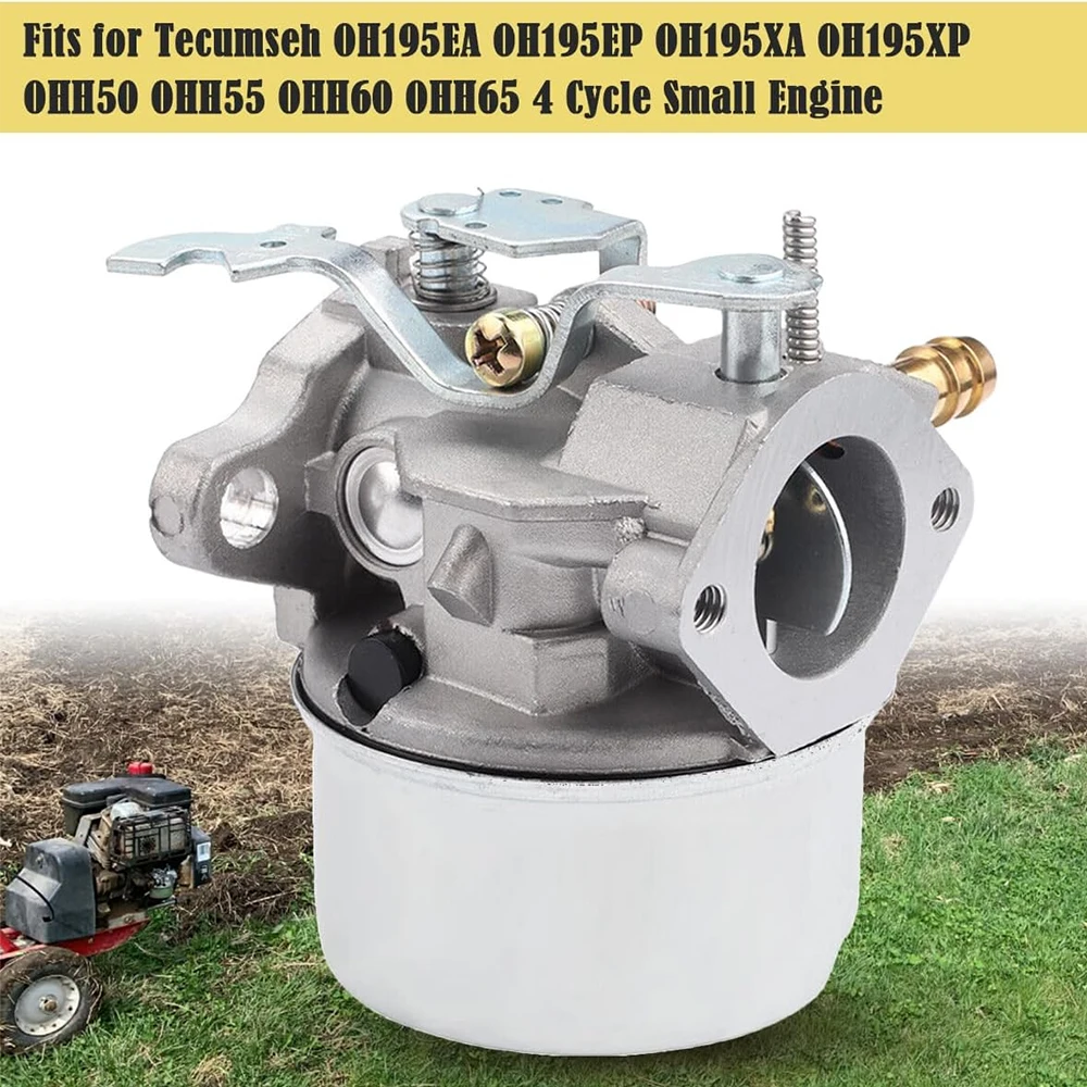 640340 Carburetor For Tecumseh 6hp 640305 640306A 640340 640346 640222A 640060A 50-665 Fits OH195 OHH50 OHH55 OHH60 OHH65 Engine