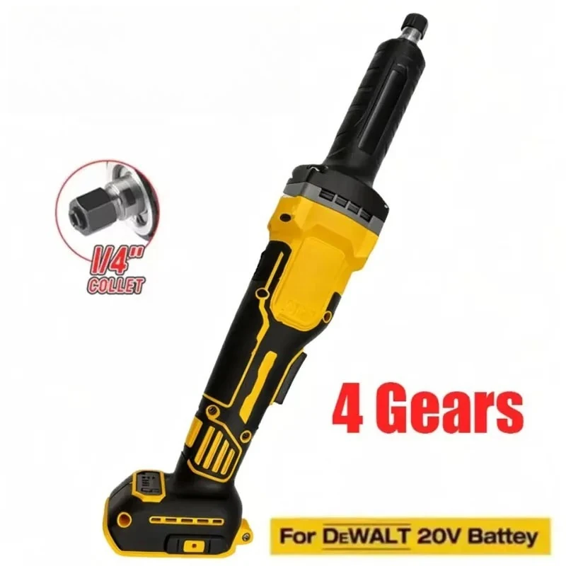 

Бесщеточная аккумуляторная шлифовальная машина DeWALT 20V/18V, 4 скорости, электрическая гравировальная и полировальная машина, беспроводной электроинструмент для шлифовки