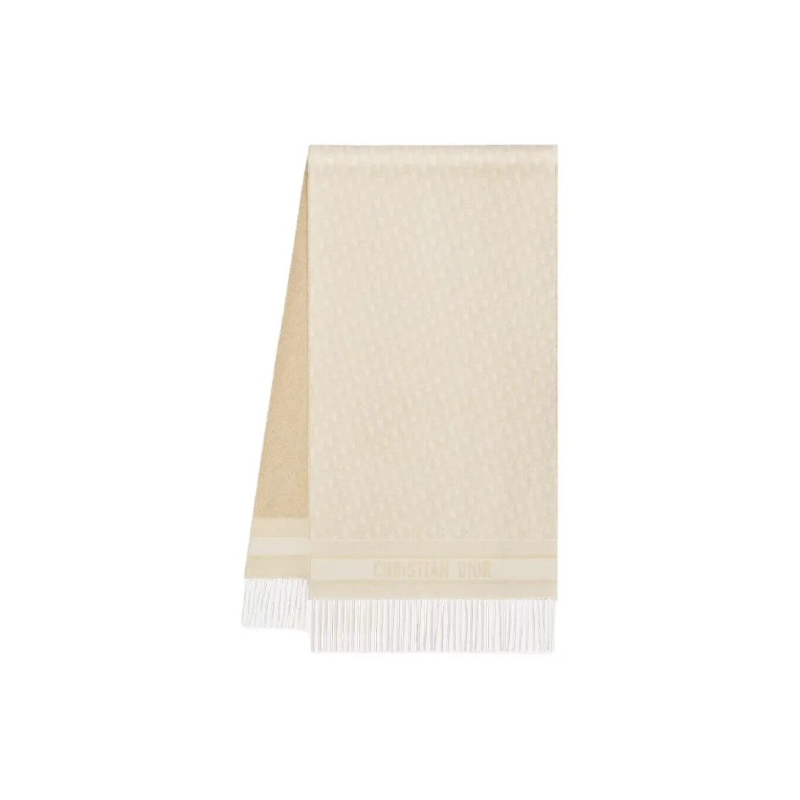Bufandas de punto de viscosa DIOR para mujer, color crudo 51DOB209L080_CO90