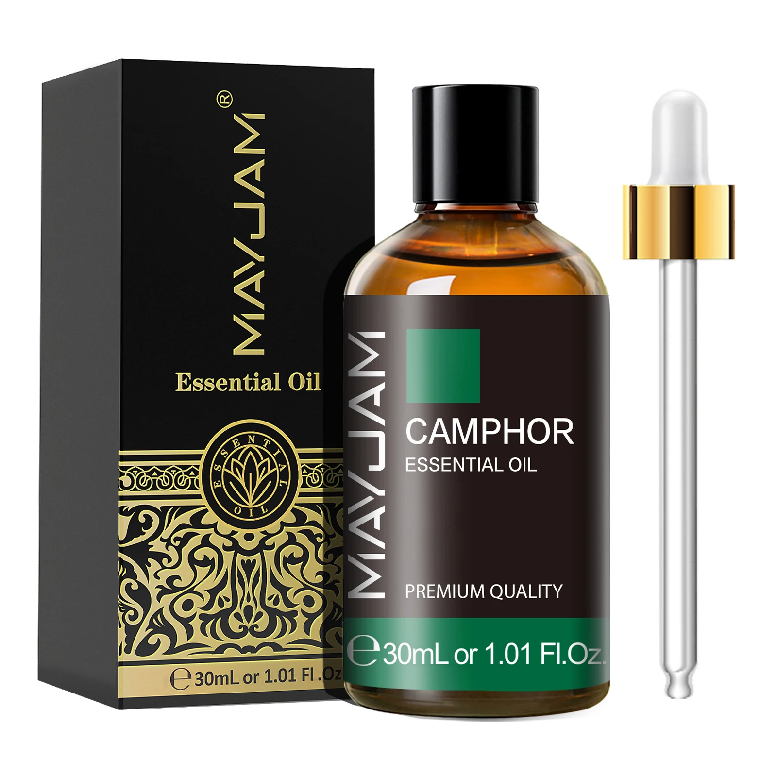 MAYJAM 30ML Pure Natural Essential Oils For Making Candles Camphor Eucalyptus Cedarwood Peppermint Sandalwood Tea Tree Oil