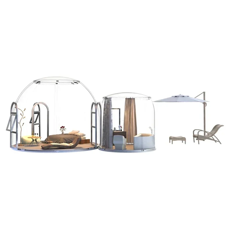 

Bubble house transparent PC glass B&B photo punching camping restaurant hotel scenic spot
