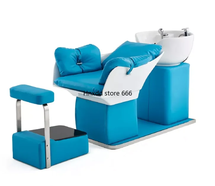 Barber Shop Shampoo Half Lying Flushing Bed Hair Salon Supporting Special Comfortable Bed