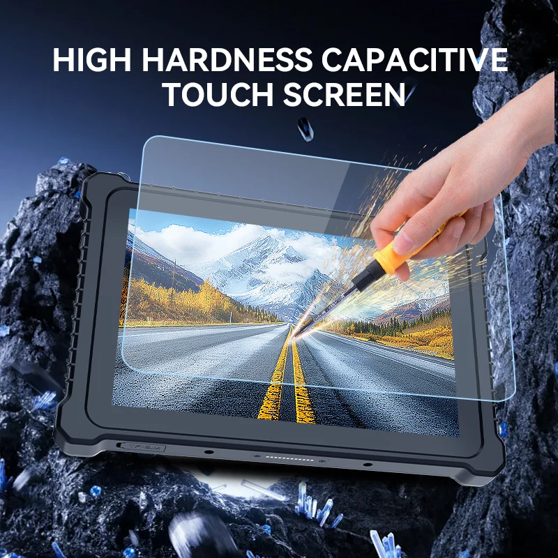 Y6-I10A Industrial Waterproof Tablet PC Windows 10 IoT Processor 8/16GB RAM 128/256GB Storage New Rugged Tablet for Heavy Use