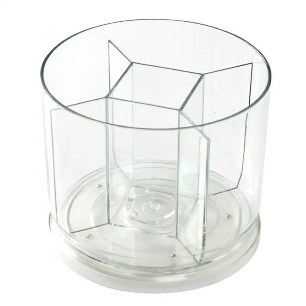 Pen Holder Large Capacity 360 Degree Rotating Easy Access Multifunctional Makeup Brush Holder Organizer