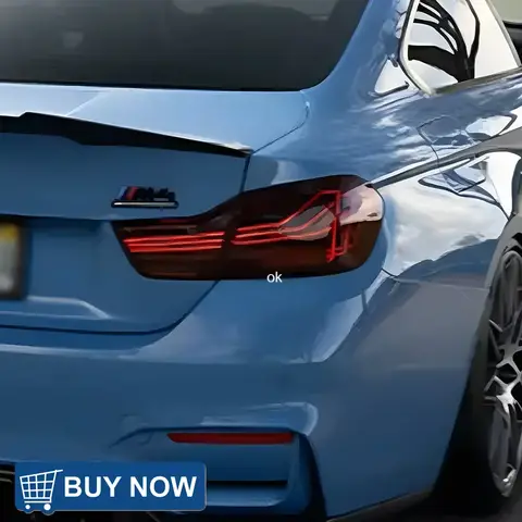BMW 4 시리즈 F32 425i 430i 2013-2020 용 자동차 미등 업그레이드 고품질 LED 다이나믹 레이저 미등 액세서리 어셈블리