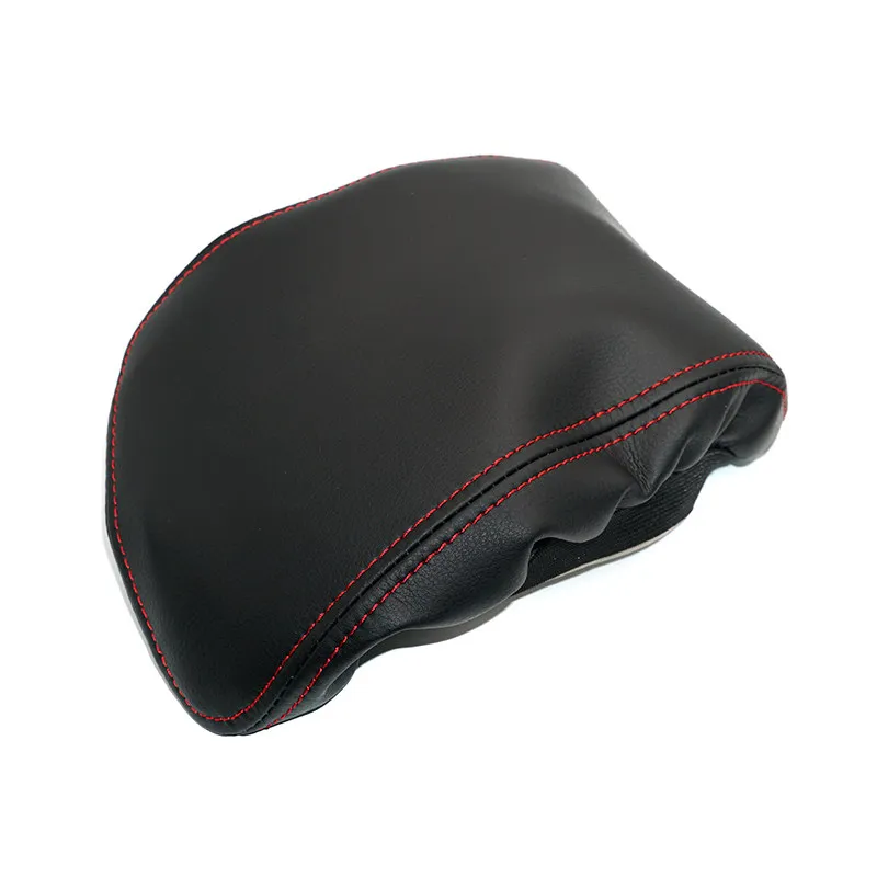 Car Interior Accessories Center Control Armrest Box Cover Black Microfiber Leather Trim For BMW X1 F48 2016 2017 2018 2019