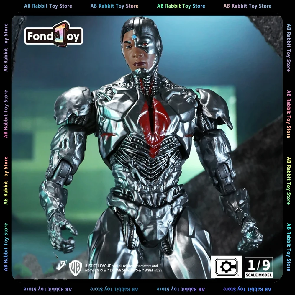 

1:9 Original Fondjoy DC Collection Cyborg Victor Stone Action Figure Anime Figures Doll Model Collectible Kid Oranemnt Gifts