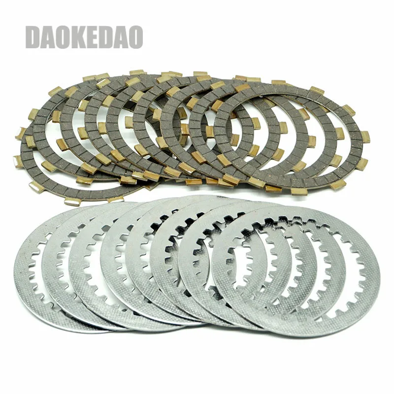 

For Yamaha TDM900 RN08 RN11 RN14 2002-2014 TDM 900 Parts Clutch Friction Drive Steel Plates Separetors Kit