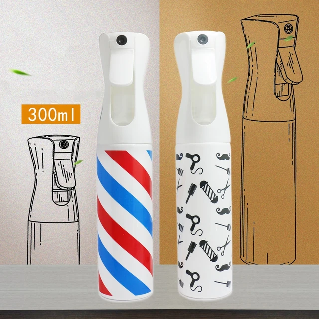 300ML Modna butelka ze sprayem do włosów Butelka ze sprayem fryzjerskim Rozpylacz wody Salon pielęgnacji włosów Fryzjer Narzędzia do włosów