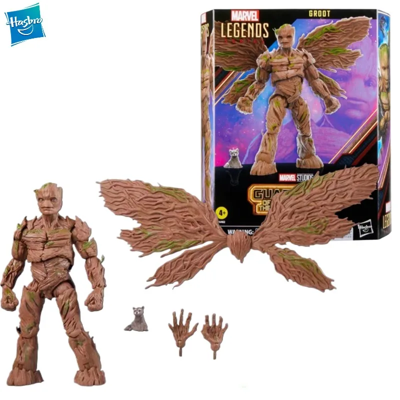 

New Original Hasbro MARVEL LEGENDS Series Guardians of The Galaxy Groot Action Figure Toys Gifts Collection