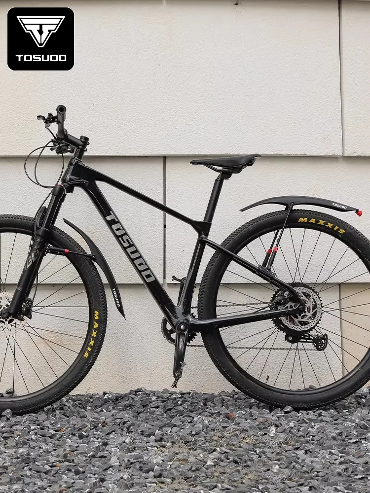 AliExpress TOSUOD Universal Road Cycling Bicycle Mudguard Easy Install PP Fender - Front & Rear Protector Accessory for Bicycles