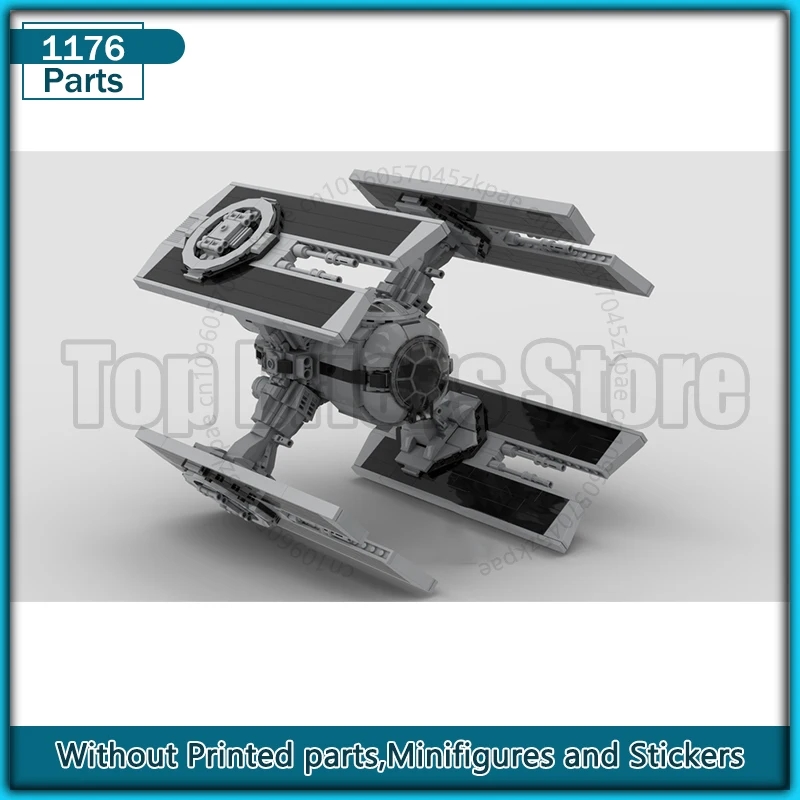 Movie Battle TIE Harpoon Starfighter Moc Building Blocks Diy Assemble Technology Educational Bricks Creative Display Xmas Toys