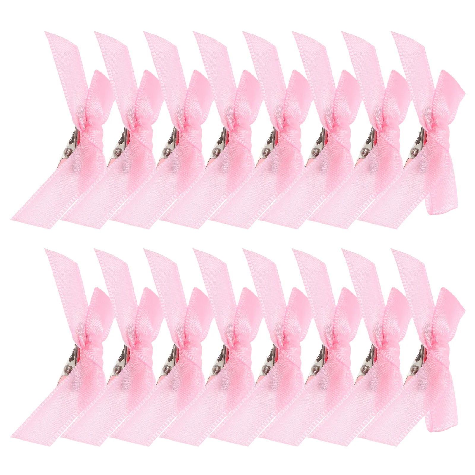 30 peças clipes de fita pequenos elegantes acessórios de cabelo com laço doce para mulheres meninas e crianças laços de crianças para cabelo de meninas