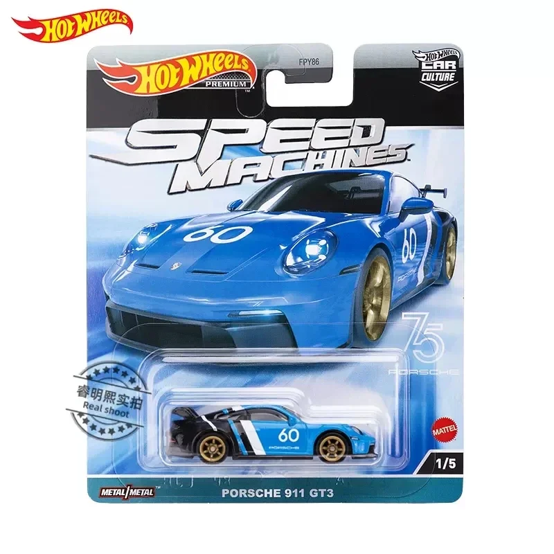 Original Hot Wheels Premium Car Culture Speed Machine Metal Mini Cars Hotwheels 1/64 PAGANI ZONDA LAMBORGHINI Veneno Car Model