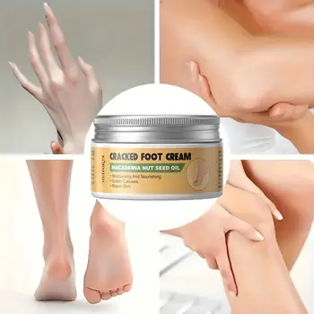 120克 防乾燥皸裂足霜 軟化修復 足跟皸裂 溫和去角質 保濕柔滑 冬季手足護理 8 最佳銷售 足部乾裂霜 - №8