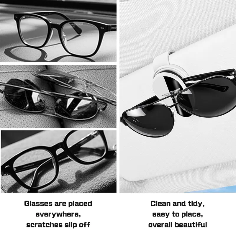 Car Sunglasses Clip Visor Glasses Holder Storage Clip Accessories For Genesis G80 GV70 GV80 GV60 G70 Essentia Neolun G90 GV90 X