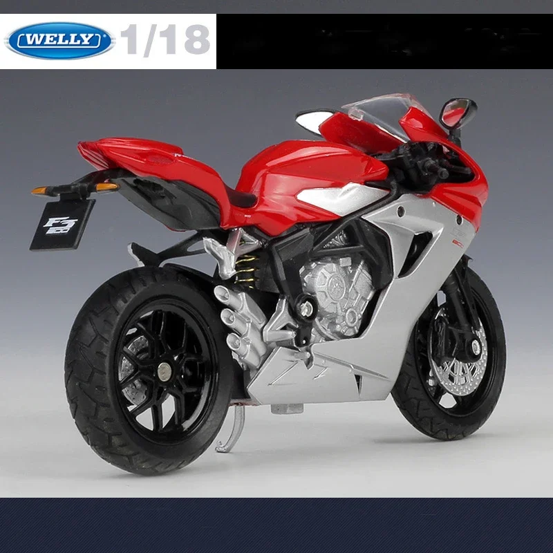 Welly 1:18 agusta mv f3 Simulations legierung Motorrad modell-geeignet für Kinderspiel zeug und Kollektionen