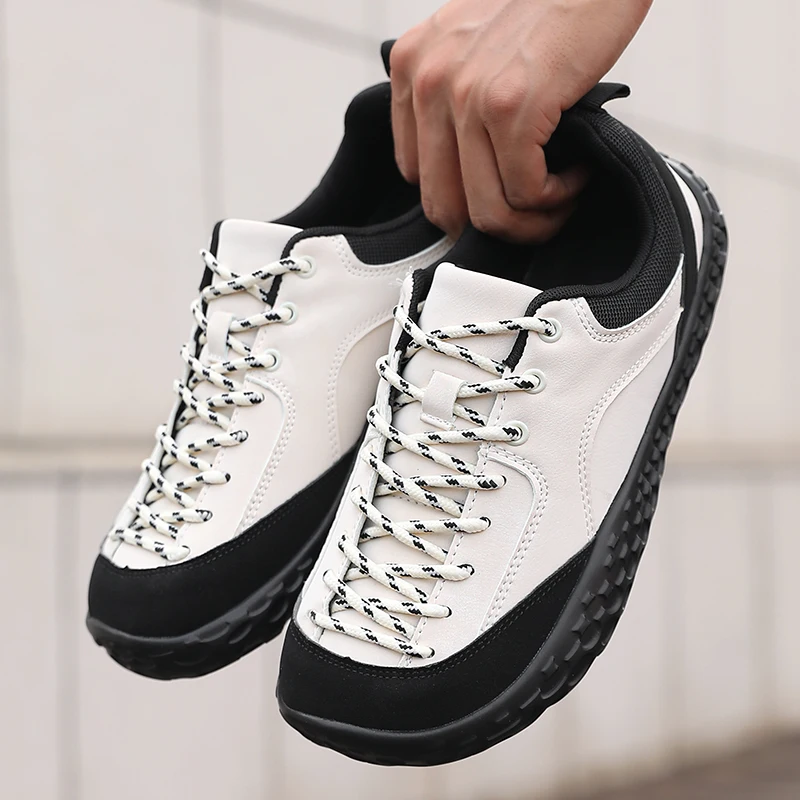 Outdoor Herren Casual Sneakers Minimalistische Breitzehen-Barfußschuhe Leichte Zero-Sole-Wanderschuhe Paar-Kletterschuhe – Detail 3