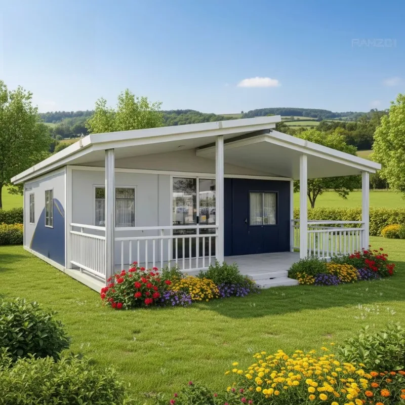 Double Wing Open Design Yugong Foldable Expanding Container House Portable Prefab Home for Site Office Security Booth Dormitory