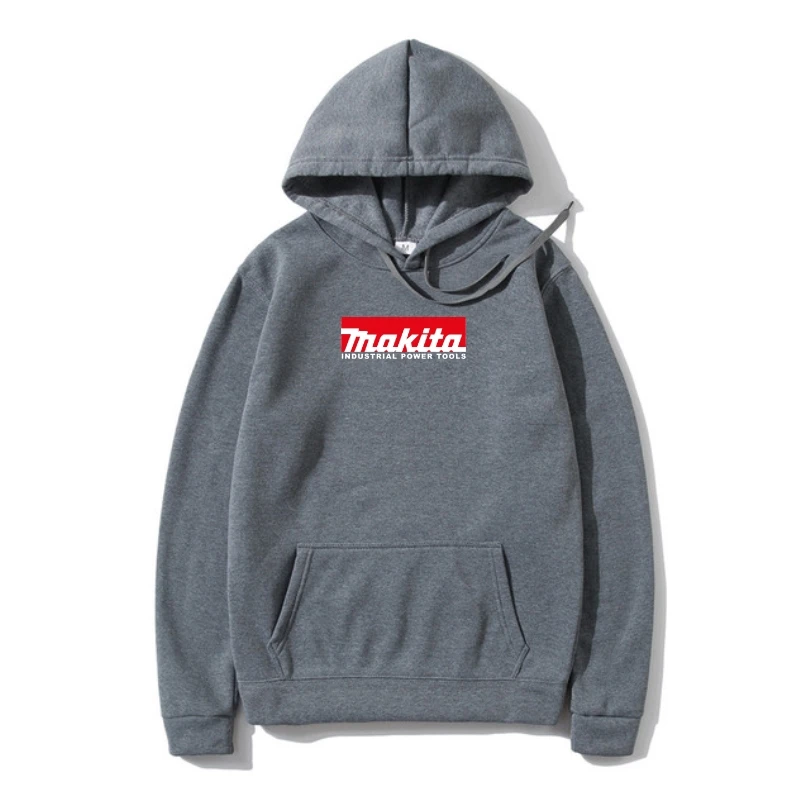 

Hoody Black Tools Logo Outerwear Makita Autumn Duty