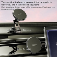 Yesido C199 Telescopic Adjustable Car Vehicle Magsafe Magnetic Phone Holder For iPhone 16 15 14 13 12