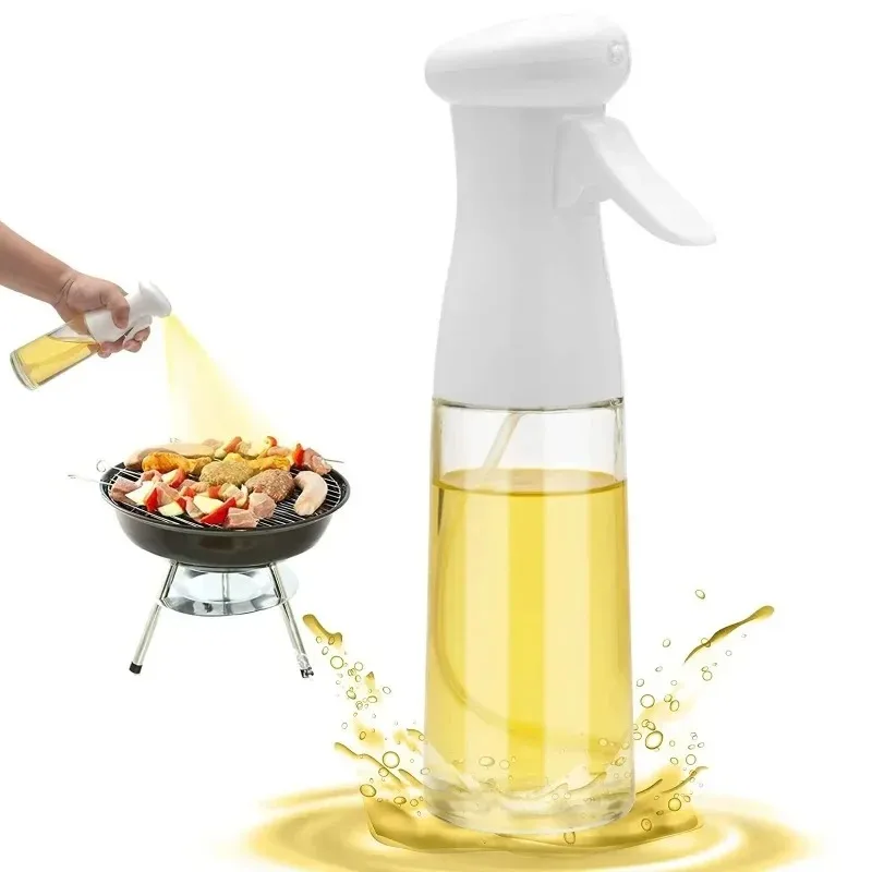 1pc Oil Spray for Cooking - Olive Oil Dispenser Bottle Sprayer Mist-Reusable Food Grade Oil Vinegar,Spray Bottle Kitchen
