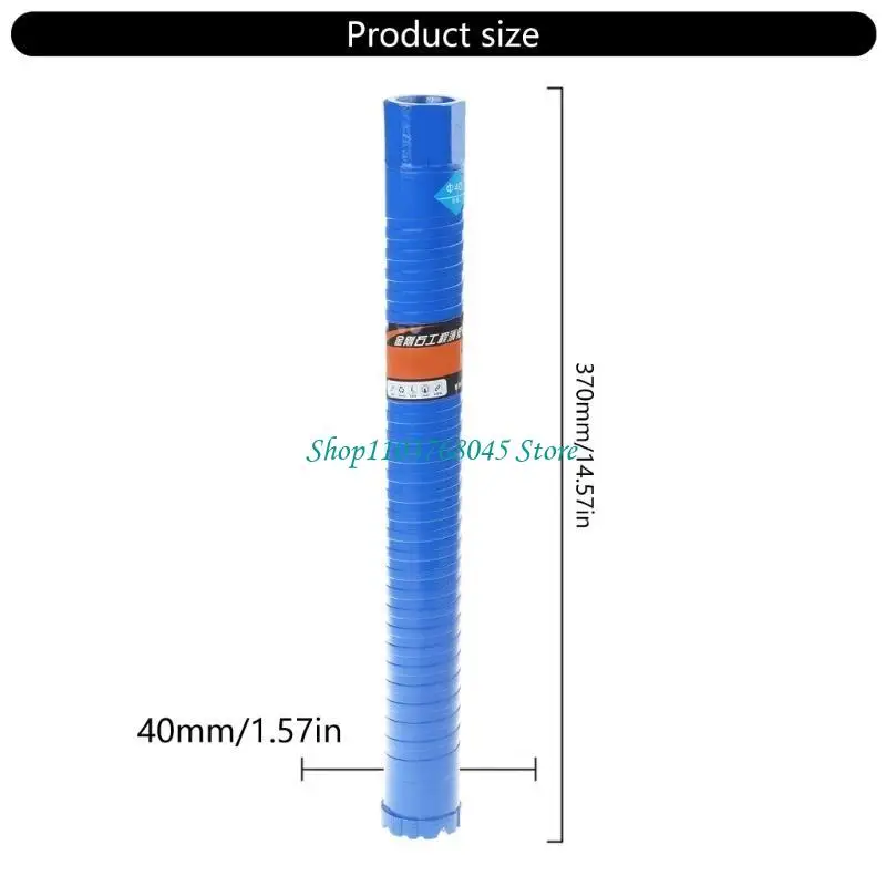 

R53F 370 мм сухой мокрый сердечный бит 32-63 мм резьба для отверстия для твердого кирпича.