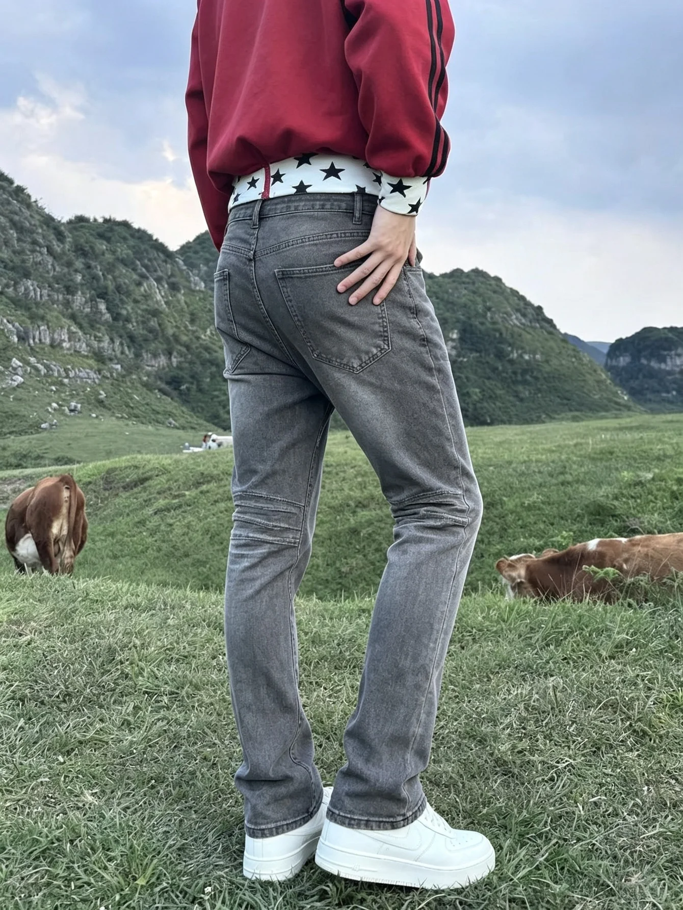 American Urban Street Y2K Mens Skinny Jeans Trendy Slim Fit Denim Pants Perfect Gift Selection For Your Partner