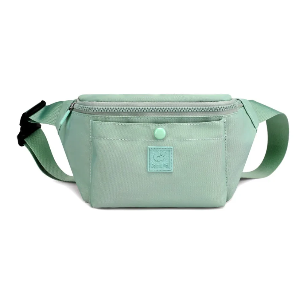 

Portable Nylon Multi-layer Crossbody Bag Large Capacity Waterproof Women's Fanny Pack Casual Zipper Single Shoulder Bag Sports