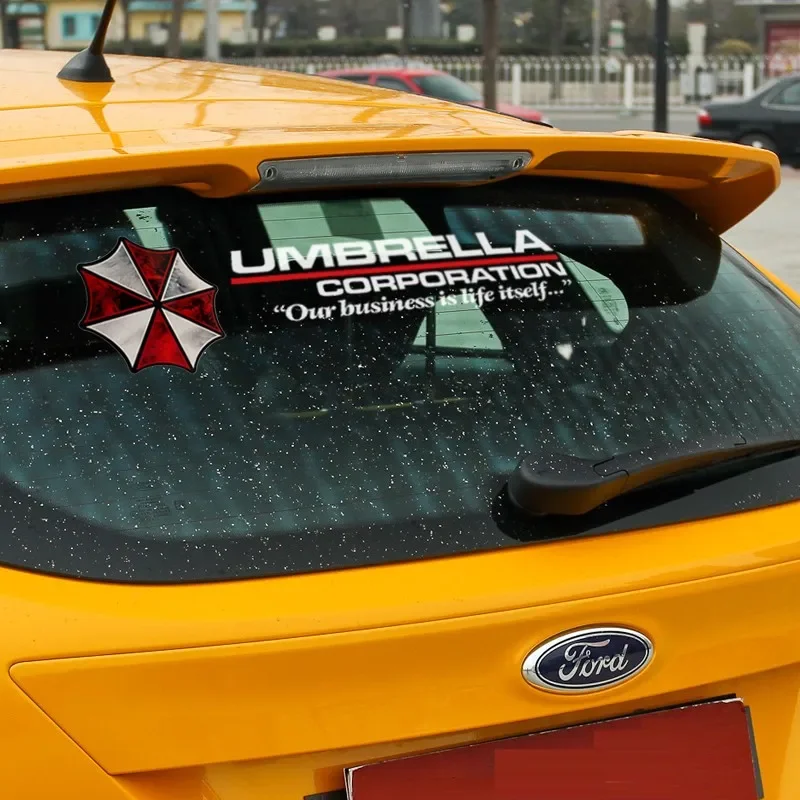 Cool Umbrella Car Vinyl Stickers Racing Wrap Waterproof Decals Cover Accessories For opel corsa,ford kuga,peugeot 307,suzuki - view 2