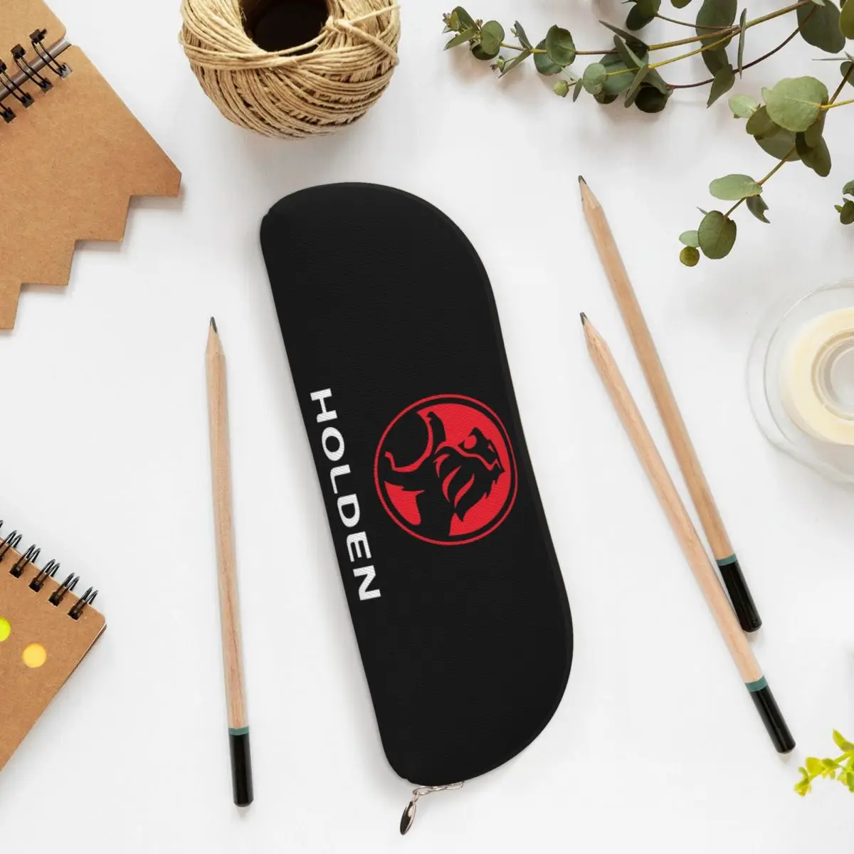 

BEST SELLER Holden Logo Merchandise Pencil Case Pen Holder Storage Stationery Supplies Large Capacity Pen Box Pencil Bag